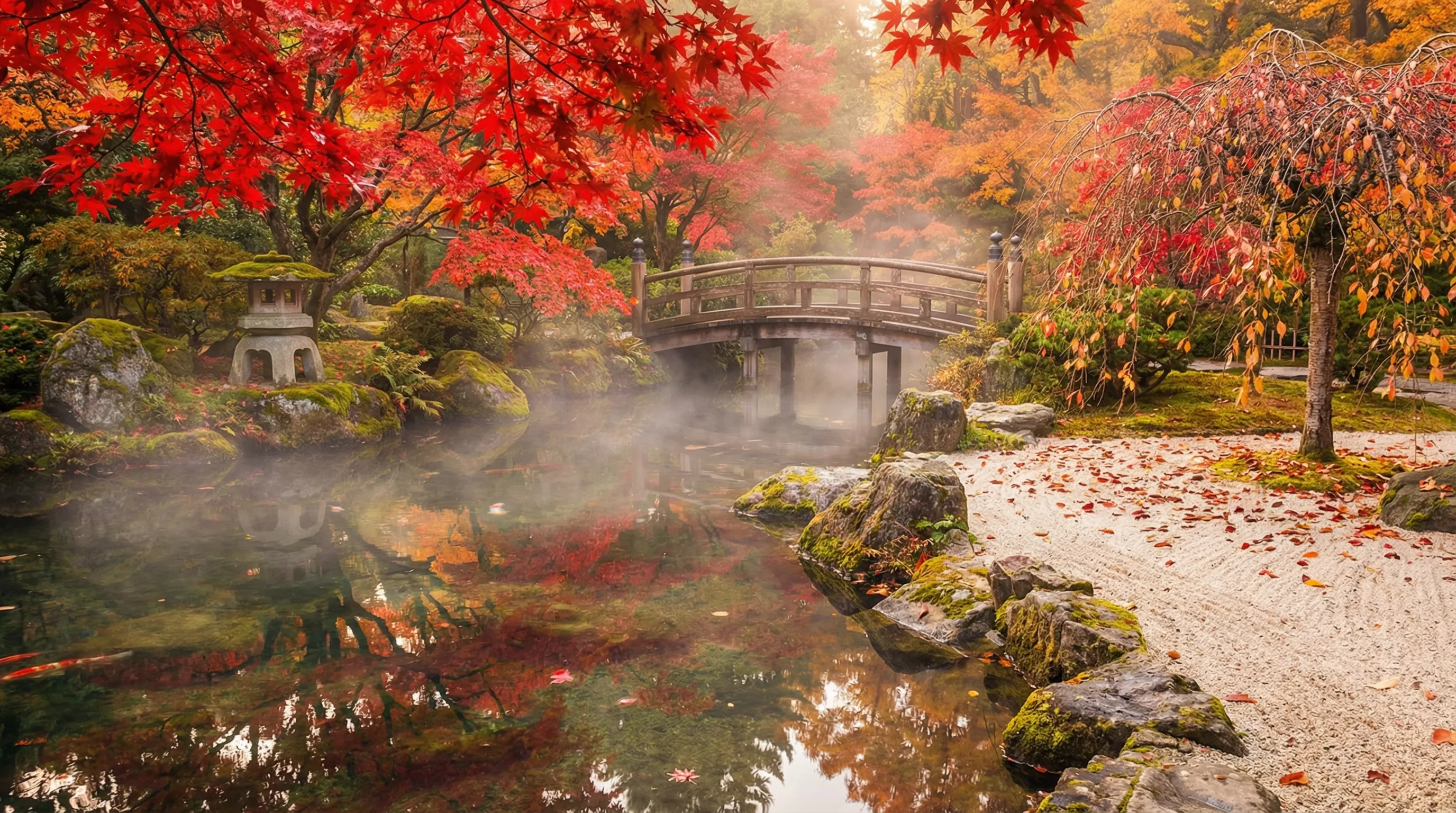 神秘视频热门视频 - 日式庭院秋韵